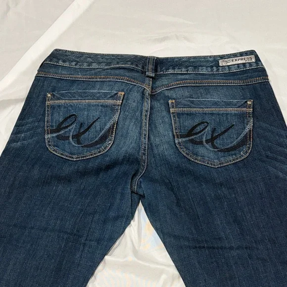 Express Dark Blue “Stella” Jeans - Picture 5 of 7